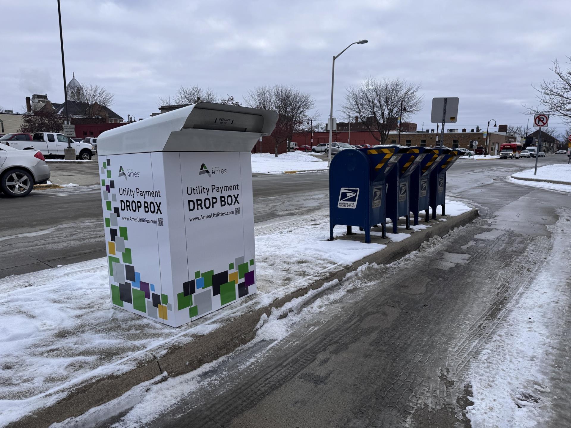 Utility Customer Service Drop Box